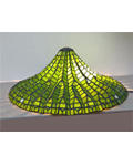 22-in-Vintage-Tiffany-Replication-Stained-Glass-Green-Lamp-Shade